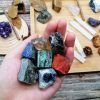 XMHOME Healing Crystals Sets Chakra Therapy Stone 20 Pcs Kits for Beginners (14 Raw Gemstones and Crystals, Quartz Pendulum, Necklace, Selenite, Amethyst Cluster) Gift for Meditation Reiki Decor