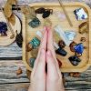 XMHOME Healing Crystals Sets Chakra Therapy Stone 20 Pcs Kits for Beginners (14 Raw Gemstones and Crystals, Quartz Pendulum, Necklace, Selenite, Amethyst Cluster) Gift for Meditation Reiki Decor